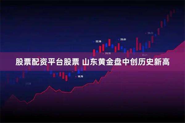 股票配资平台股票 山东黄金盘中创历史新高